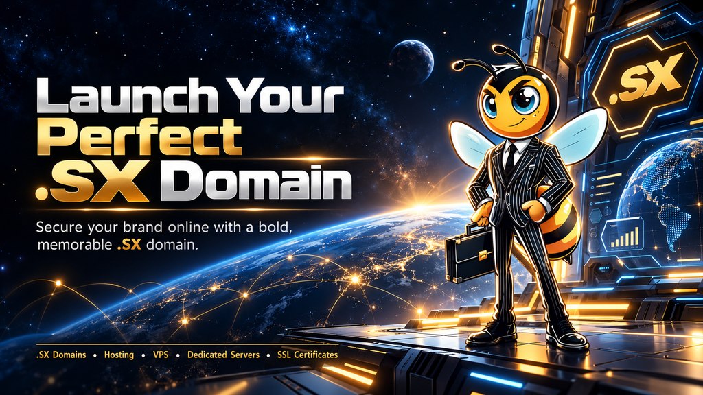 Launch your perfect .SX domain